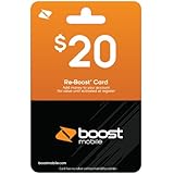 Boost Mobile $20.00 Reboost Prepaid Refill Card