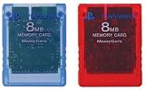 8MB Mem 2 Pk Red/Blue
