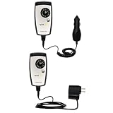 Essential Kit for the Samsung MM-A960 / SPH-A960 - includes Car and Wall Charger with Rapid Charge Technology - Gomadic Brand w/ TipExchange Technology