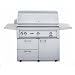 Lynx Gas Grills 42 Inch Natural Gas Grill On Cart With Rotisserie L42FR-1-NG