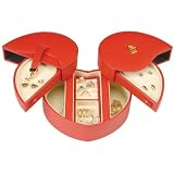 Royce Leather Heart Shaped Jewelry Box