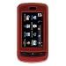 Lg Xenon Gr500 Cell Phone Red Rubber Feel Protective Case Faceplate Cover