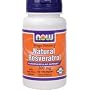 Natural Resveratrol (Mega Potency) 200 mg - 60 Vcaps- NOW FOODS