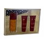 Yves Saint Laurent Opium By Yves Saint Laurent For Women, Gift Set Of 3 (Eau De Toilette Spray, Body Moisturizer and Luscious Shower Gel)