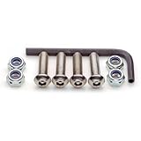 Cruiser Accessories 81330 Locking Fasteners, Import-Stainless