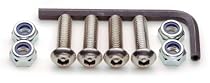 Cruiser Accessories 81330 Locking Fasteners, Import-Stainless