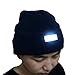 Spector™Unisex 5 LED Knitted Flashlight Beanie Hat/cap for Hunting, Camping, Grilling, Auto Repair, Jogging, Walking, or Handyman Working - One Size Fits Most (Camo)