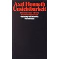Unsichtbarkeit: Stationen einer Theorie der Intersubjektivit�t (suhrkamp taschenbuch wissenschaft)