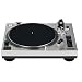 Dual DTJ 301 USB DJ-Plattenspieler (33/45 U/min, Pitch-Control, Magnet-Tonabnehmer-System, Nadelbeleuchtung, USB) silber