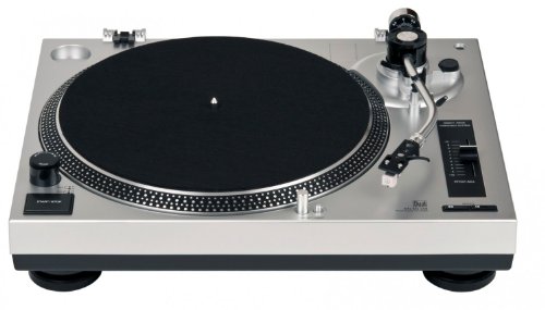 Produkt-Bild: Dual DTJ 301 USB DJ-Plattenspieler (33/45 U/min, Pitch-Control, Magnet-Tonabnehmer-System, Nadelbeleuchtung, USB) silber