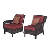 Outdoor Patio Madaga 2009 Wicker Sectional Left And Right Arm Chairs Set