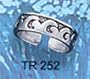 Waves Toe Ring
