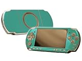 PlayStation Portable 2000 (PSP-Slim) Skin - NEW - TEAL TURQUOISE system ski ....