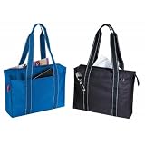 Poly Zipper Tote Bag