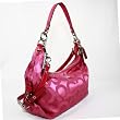 Coach Madison Op Art Hailey Hobo Handbag Purse Style 14337