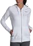 ASICS Women's Comfort Hoody Running Jacket,White,Small