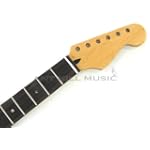 Mighty Mite Fender Licensed Replacement Stratocaster Guitar Neck - Birdseye Maple & Rosewood Fingerboard
