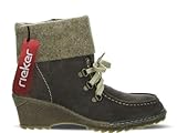 Rieker Schuhe Damen Stiefeletten Wollfutter Tasha Z6960-45, Schuhgröße:EUR 40
