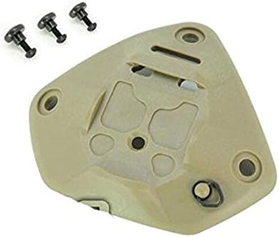 Tekon Universal Shroud NVG Mount 1 or 3 Hole for ACH MICH Pasgt CVC NV Helmet, DE