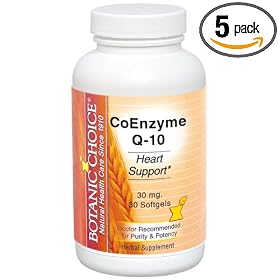Botanic Choice Coenzyme Q-10 30 Mg (Pack of 5)