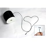 UnCommon Artistry&reg; Waxed 1mm Cotton Cord 100 Meters Black