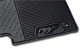 2005+ Ford Mustang All Weather Floor Mats - Black