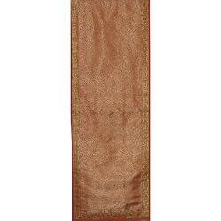 Table Runners in Brocades Handmade Home Furnishings from Banaras, India 72 x 13 inches (btr036)