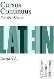 Cursus Continuus, Ausgabe A, Vokabel-Cursus - 