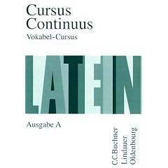 Cursus Continuus, Ausgabe A, Vokabel-Cursus