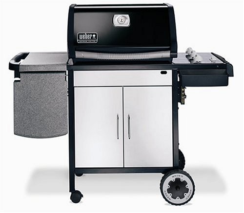 Weber  6721001 Genesis Silver B Propane, Black