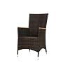 Siena Garden 104726 Sessel Luzern, bi-color mocca L 60,5 x B 65,5 x H 95 cm