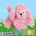 Lil'Kinz Mini Plush Stuffed Animal Pink Poodle