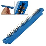 41X8R3GQ8qL. SL160  Blue Plastic Casing 805 Series 3.96mm Pitch 50P PCB Edge Connector
