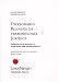 Diccionario Bilingue de Terminologia Juridica: Ingles-Espanol, Espanol-Ingles