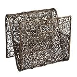 Rattan Magazine Rack