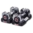 Stamina 50-Pound Versa-Bell Adjustable Dumbbell Pair