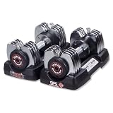 Stamina 50-Pound Versa-Bell Adjustable Dumbbell Pair