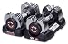 Stamina 50-Pound Versa-Bell Adjustable Dumbbell Pair