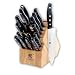 Zwilling J.A. Henckels Twin Signature 19-Piece Knife Set with Block
