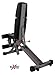 XMark Flat, Incline, and Decline and Ab Combo Adjustable Weight Bench, 7 Positions with Full Decline for Military Press, Dual Rail, 11-Gauge Steel Mainframe, 6-Position Seat, and Adjustable Leg Holder
