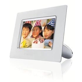 Philips 6.5-Inch Digital Picture Frame (White)