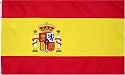Spain National Country Flag: 3x5ft poly