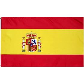Spain National Country Flag: 3x5ft poly