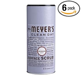 Mrs. Meyer's Clean Day Surface Scrub, 11-Ounce Cans (Case of 6)
