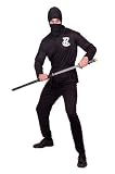 Smiffy's ninja costume adult one size fits most