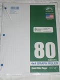 80 Sheets Graph Paper