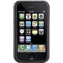 Belkin 3g iPhone Leather lamitae (Hard Shell) Case. Black