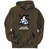 Hoodie Mens Brown 