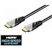 deleyCON HDMI Kabel 1.4a High Speed with Ethernet - [1m] - 3D Ready - Audio R�ckkanal [1 meter]