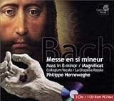 Bach - Mass in B minor BWV 232 · Magnificat · Cantate BWV 80 / Gens · A. Scholl · Prégardien · Kooy · Herreweghe (+ CD-Rom)